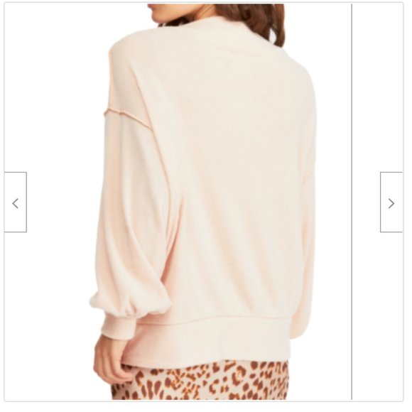 FREE PEOPLE Women's Off-the-Shoulder Knit Sweater - Picture 5 of 7